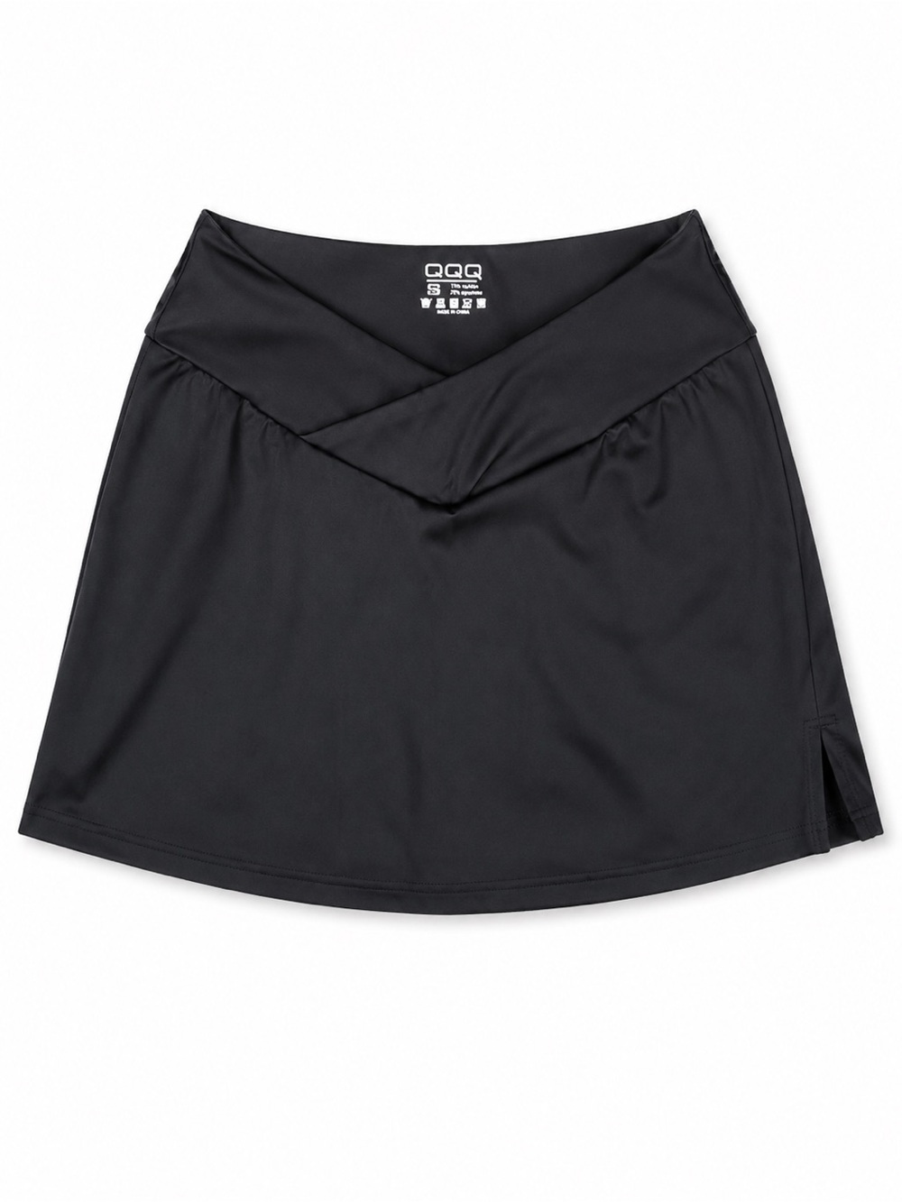 OQQ Athletic Skort Size Small Black & White BUNDLE Tennis Golf Activewear